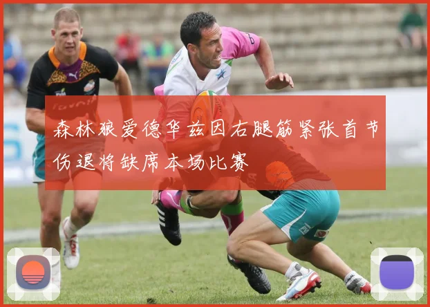 森林狼爱德华兹因右腿筋紧张首节伤退将缺席本场比赛
