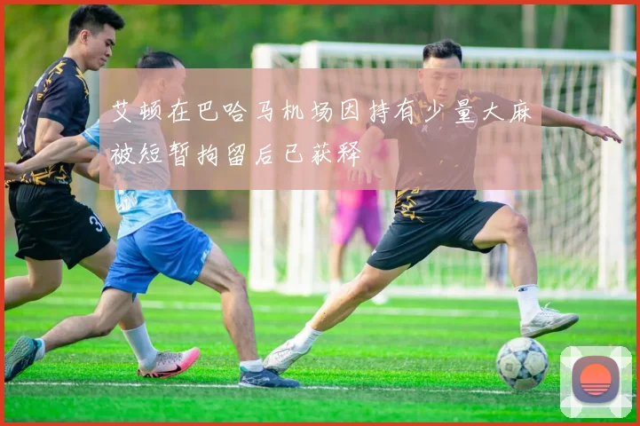 艾顿在巴哈马机场因持有少量大麻被短暂拘留后已获释